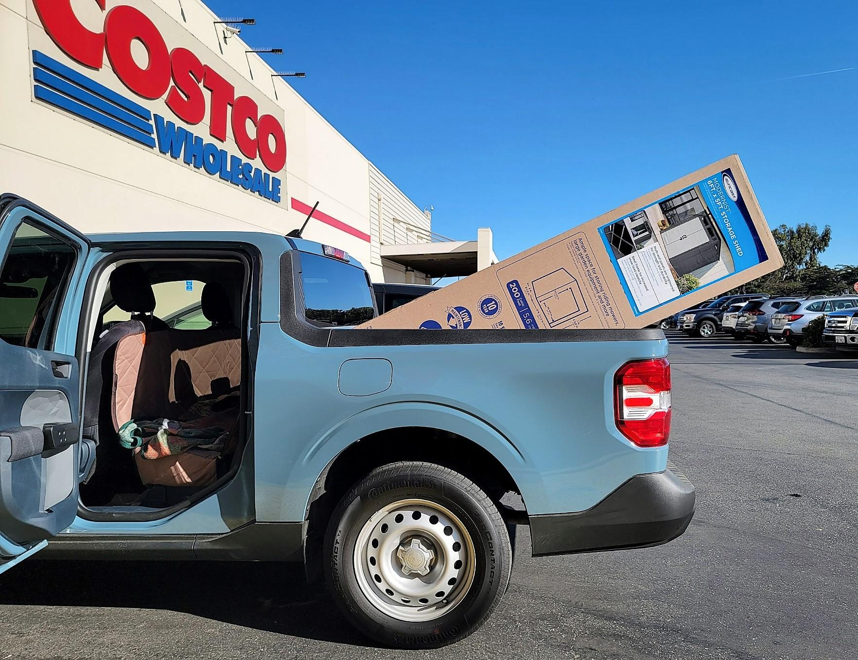 Ford Maverick 🙋‍♂️ What did you do TO / WITH your Maverick today? Mav at Costco