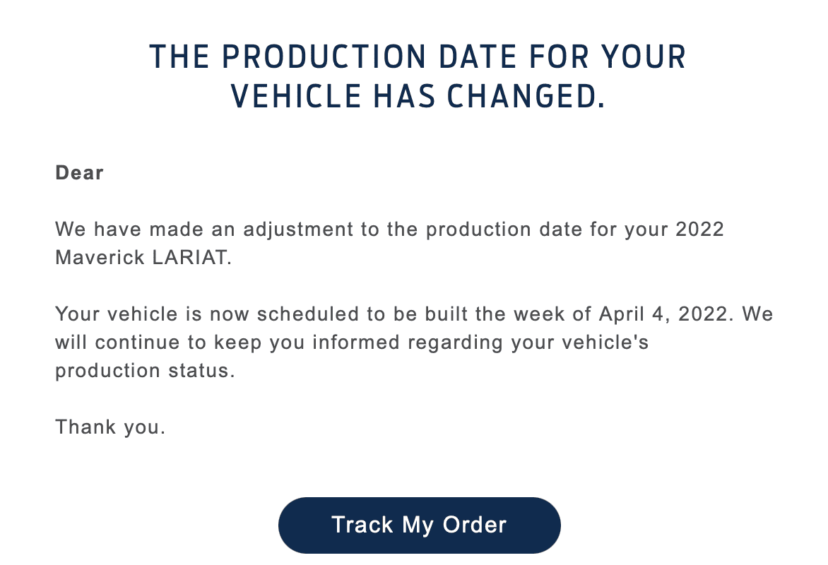 Ford Maverick 📬  02/10 Scheduling Email Received Group [EMAILS NOW ARRIVING!] 2022-02-11_18-06-05