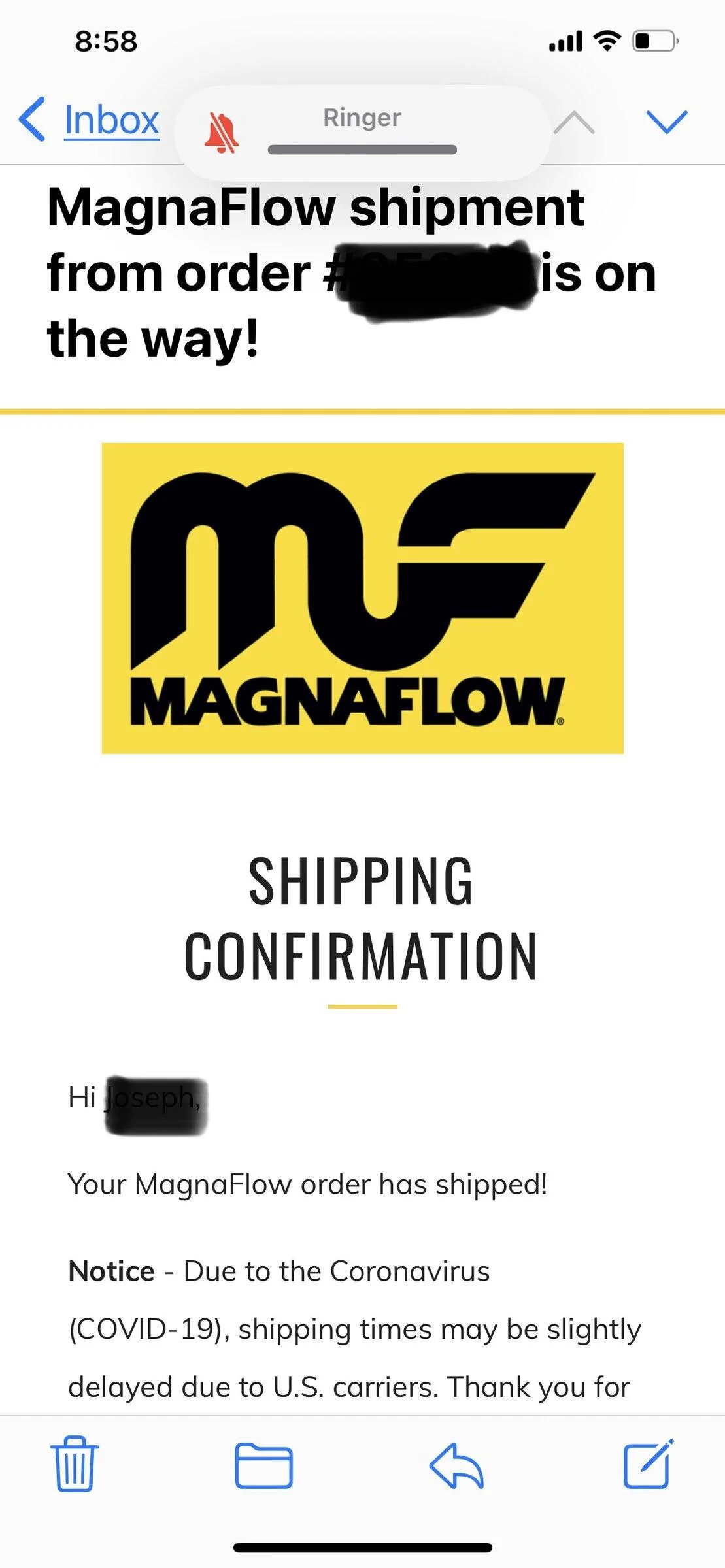 Ford Maverick Magnaflow exhaust coming soon CE2422CE-9320-42D9-8B52-9277F43B6221