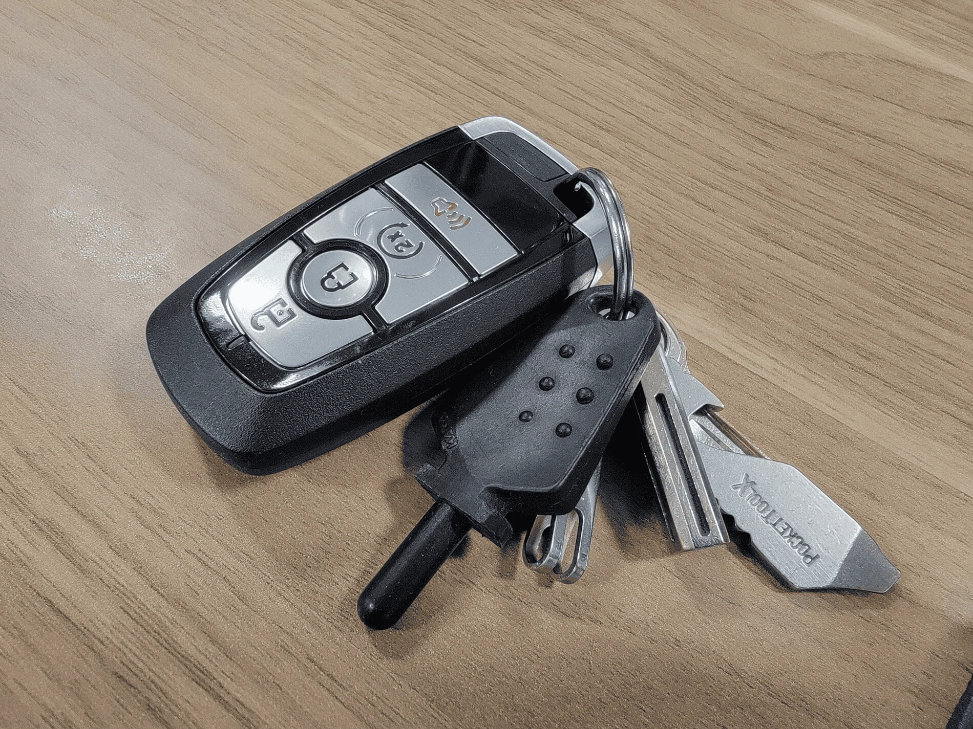 Ford Maverick Lariat Leather Key Fob Cover chrome_image_Feb 12, 2022 10_05_27 AM PST