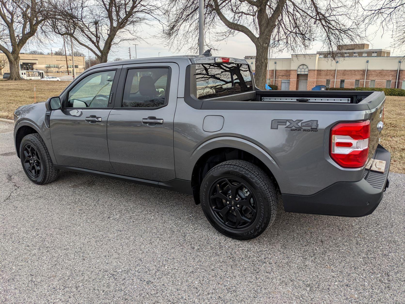 Ford Maverick Installed Black Ops FX4 decals Mav new fx4 3