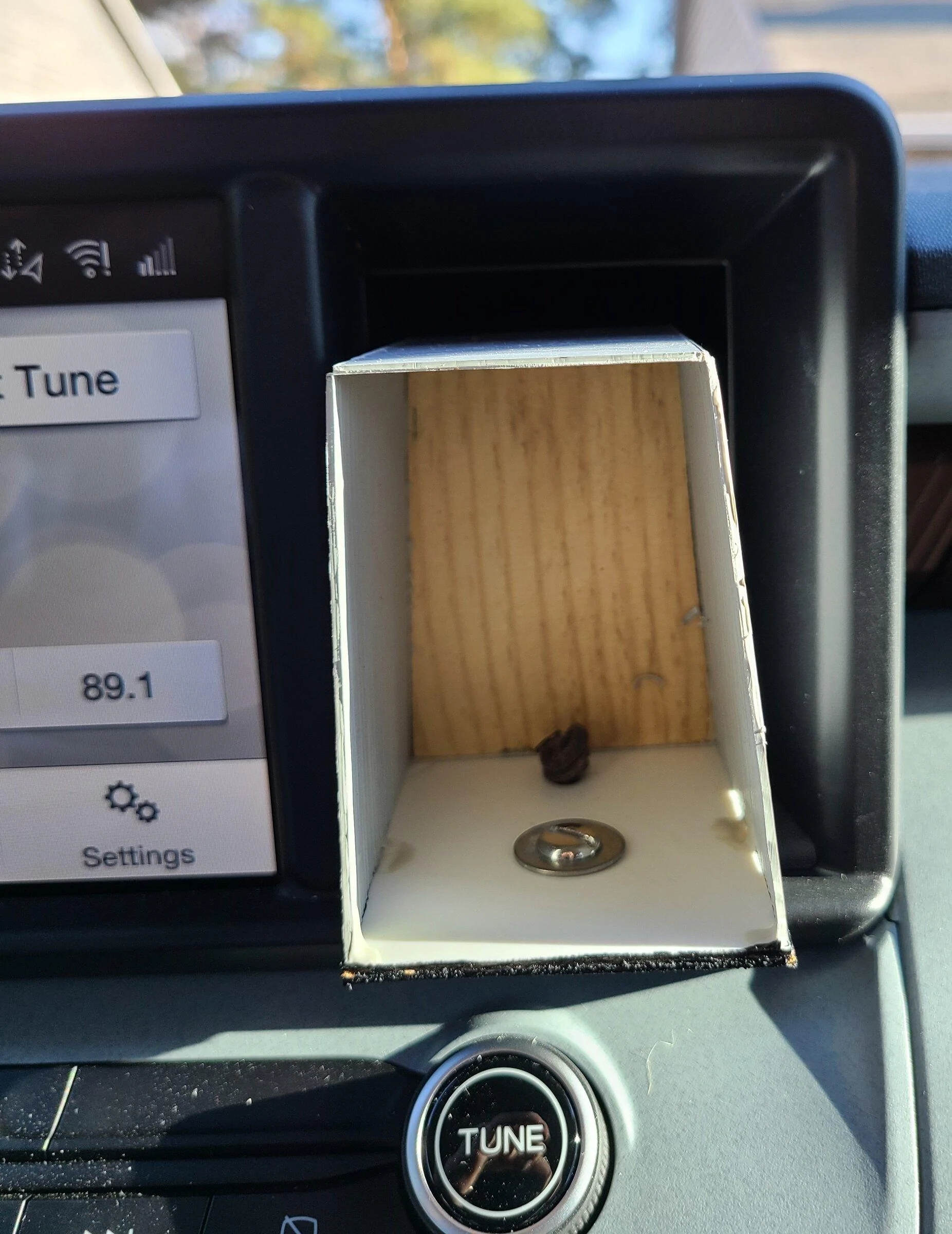 Ford Maverick Dash cubby hole -- what's in yours? 📸 cubby2
