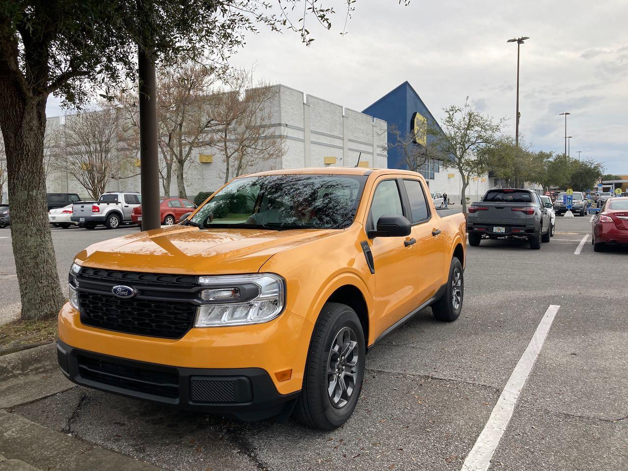 Ford Maverick My Cyber Orange Hybrid XLT - First Impressions and Dealer Review IMG_8609
