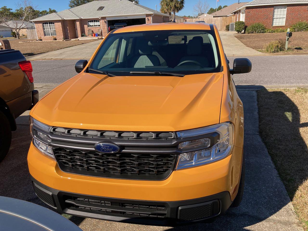 Ford Maverick My Cyber Orange Hybrid XLT - First Impressions and Dealer Review IMG_8636