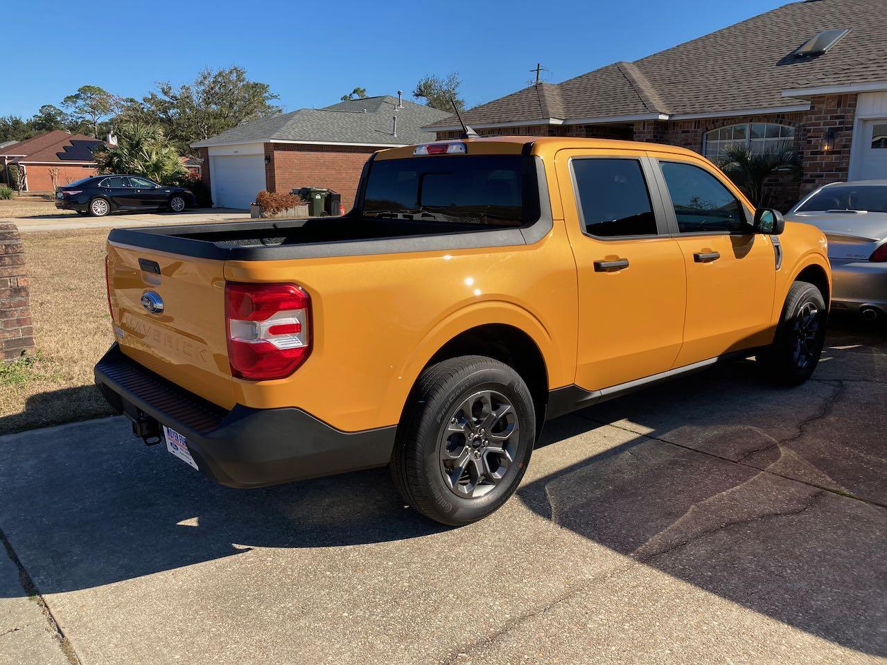 Ford Maverick My Cyber Orange Hybrid XLT - First Impressions and Dealer Review IMG_8616