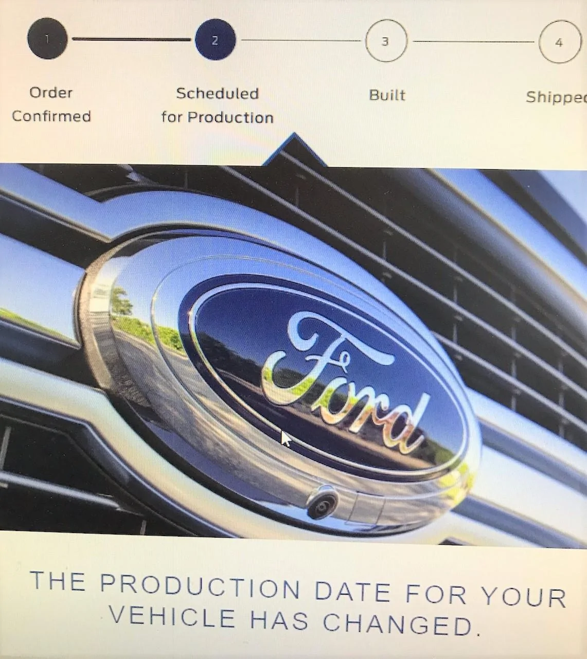 Ford Maverick First Edition Maverick Production and Scheduling Update SCHEDULED FOR PRODUCTION