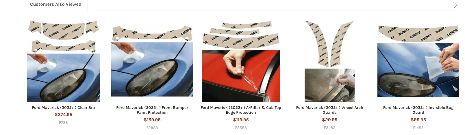 Ford Maverick Anyone order the Protective Film option? 1644861297683