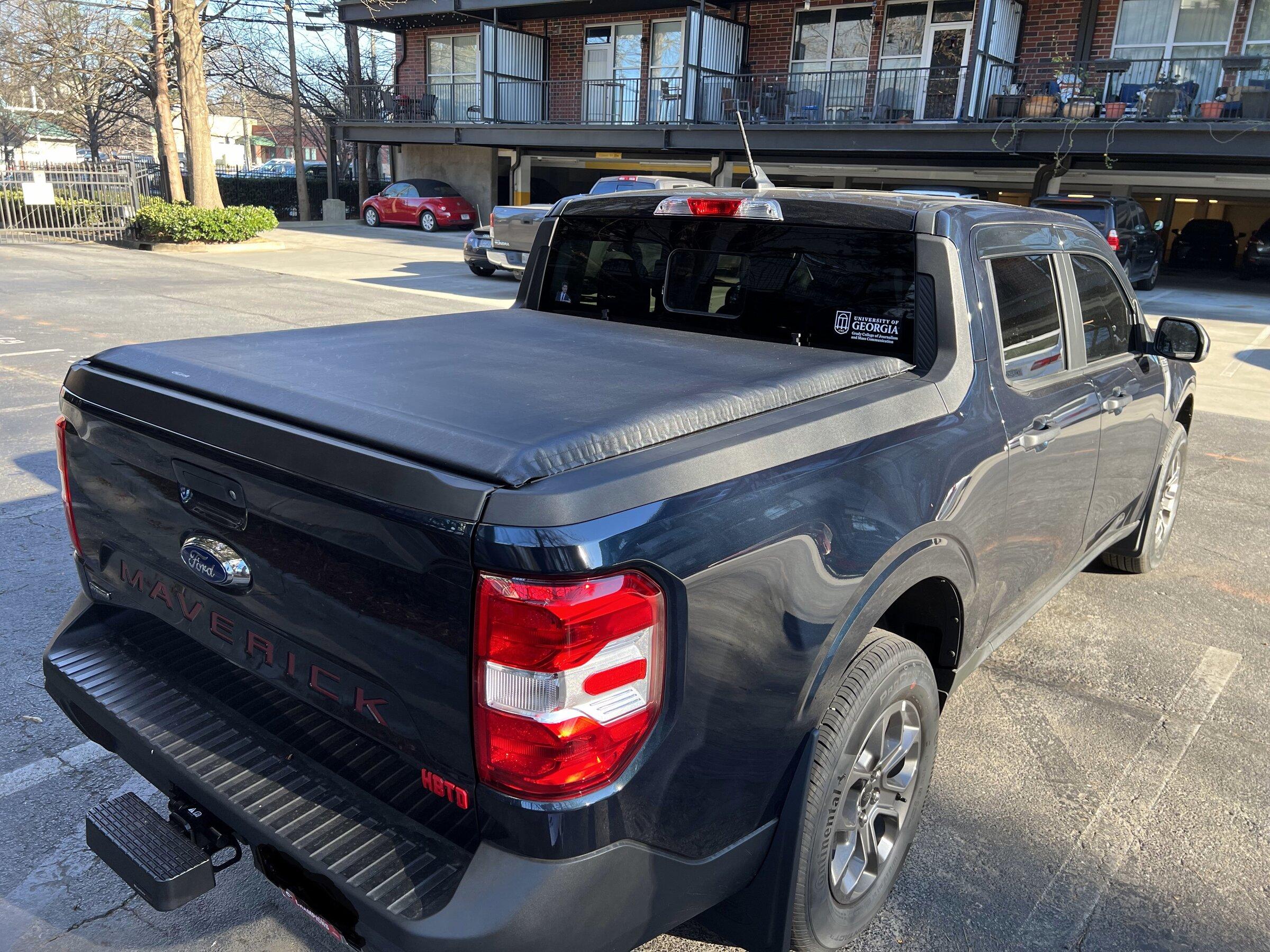 Ford Maverick Red Headed Rebel XL Soft Roll Up Tonneau Cover - Review / Feedback Added IMG_0593(1)