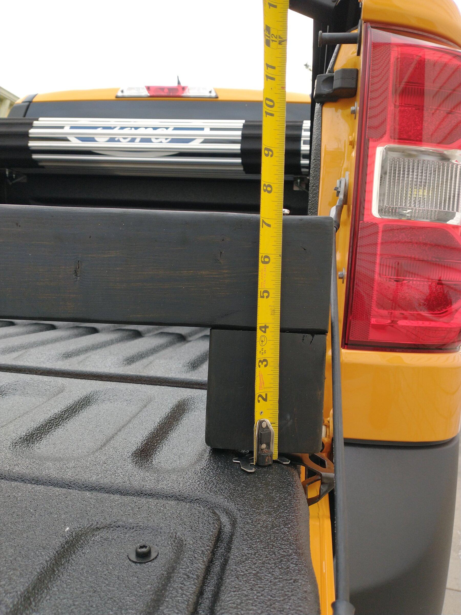 Ford Maverick Flex bed dividers - Any one try bed liner spray on 2x6? IMG_20220215_081618705
