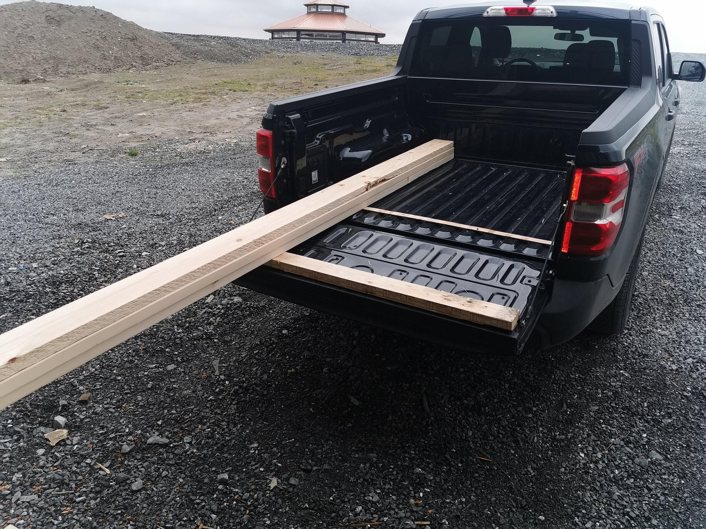Ford Maverick Tailgate not level with bed. IMG_20220215_134717