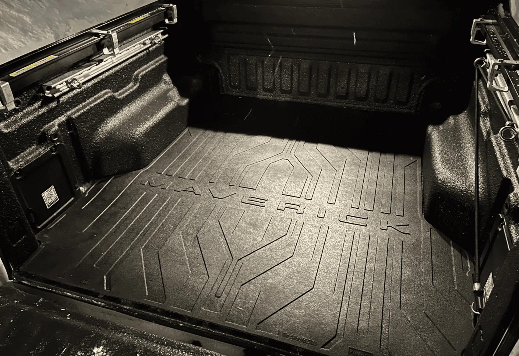 Ford Maverick Ford Rubber Bed Mat finally here and installed 1645018336311