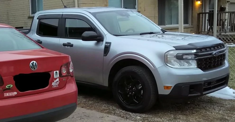 Ford Maverick Ford Aeroskin Deflector vs Aftermarket Maverick1~2