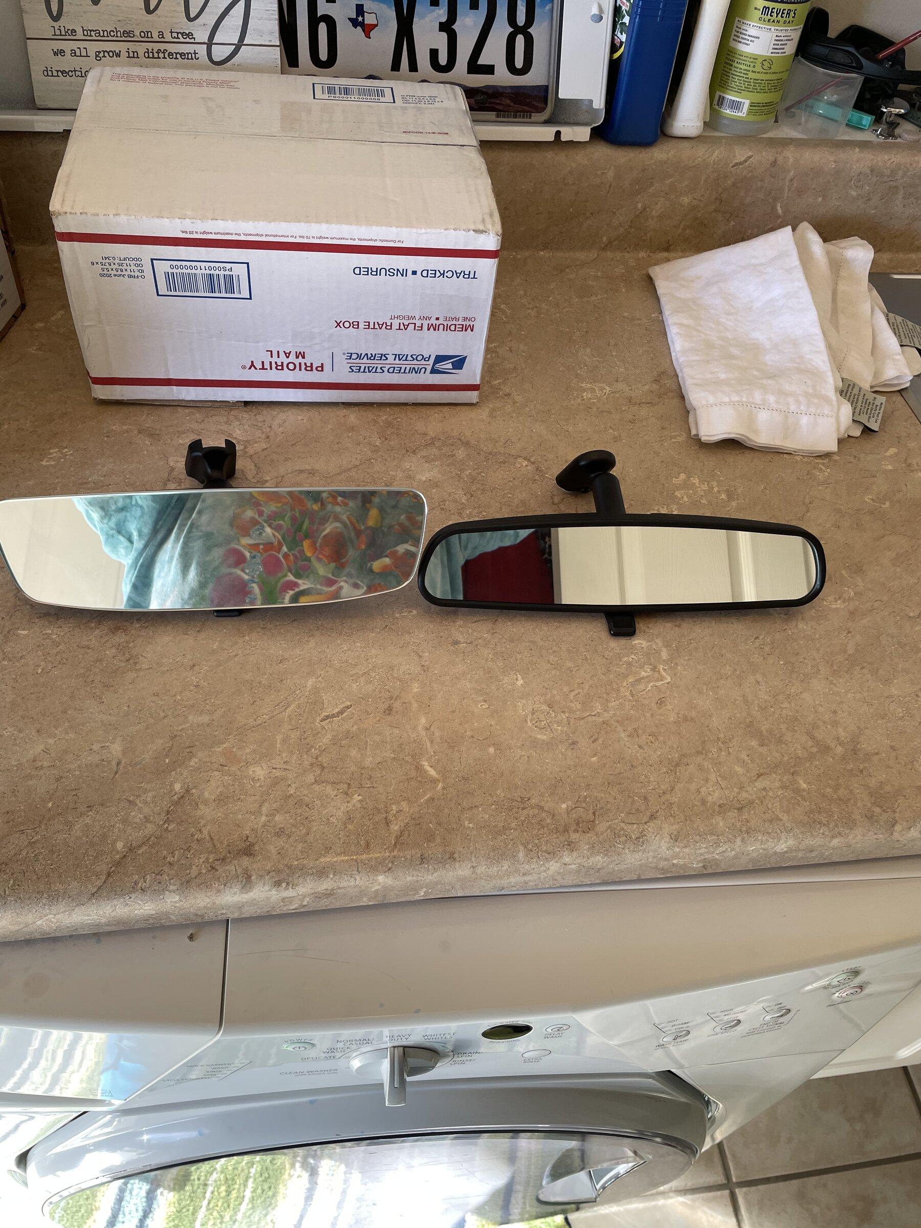 Ford Maverick Small rear view mirror, hard to see out back 3EF89FF0-D6D4-41EA-897B-DB16E2A0A172