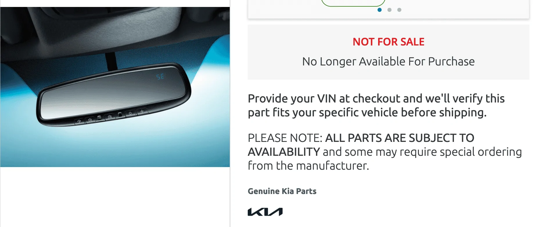 Ford Maverick Cheap auto-dimming, homelink mirror Screen Shot 2022-02-17 at 6.02.31 PM