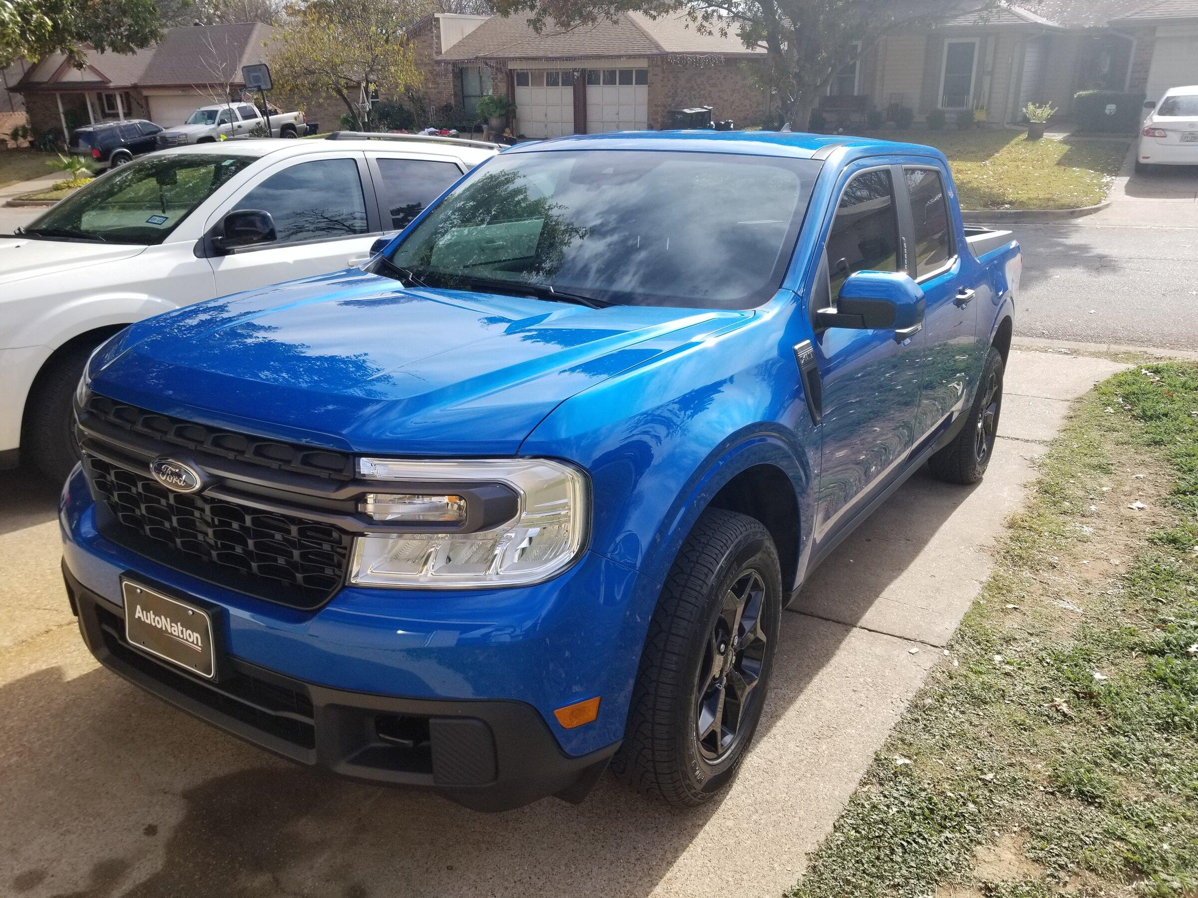 Ford Maverick My Maverick Velocity Blue 20211205_105028