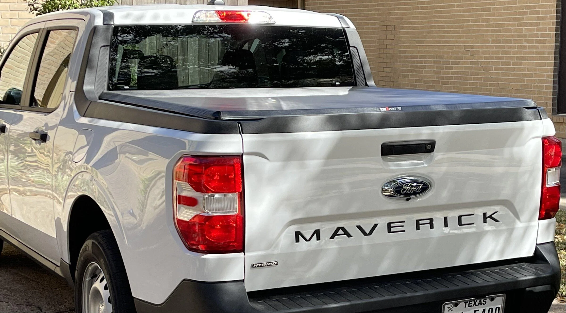 Ford Maverick Added Tonneau cover and inset lettering 4847D065-508D-42A0-9203-1DA925F28A82