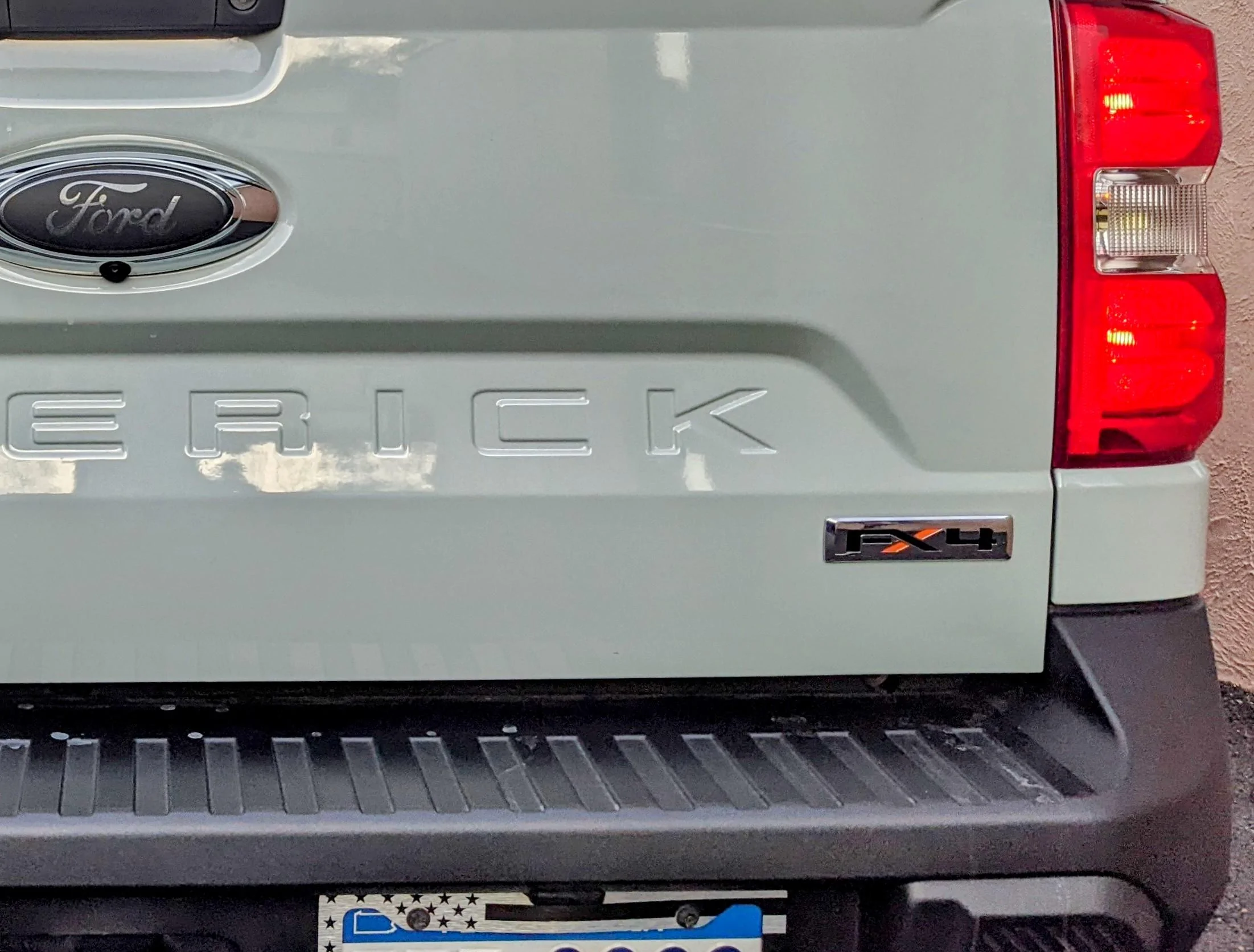 Ford Maverick I plan on adding this to the tailgate where the AWD emblem was. I changed the red to orange to match the interior trim. PXL_20220218_223436715.MP~5