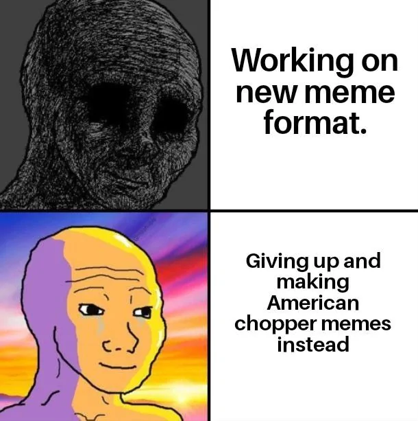 Ford Maverick Maverick Memes -  fun diversion while we wait [ ** NO POLITICS ** ] Withered Wojak Vs Sunset Wojak 19022022194132