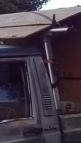 Ford Maverick Installed - Harbor Freight Universal Aluminum Truck Rack rack