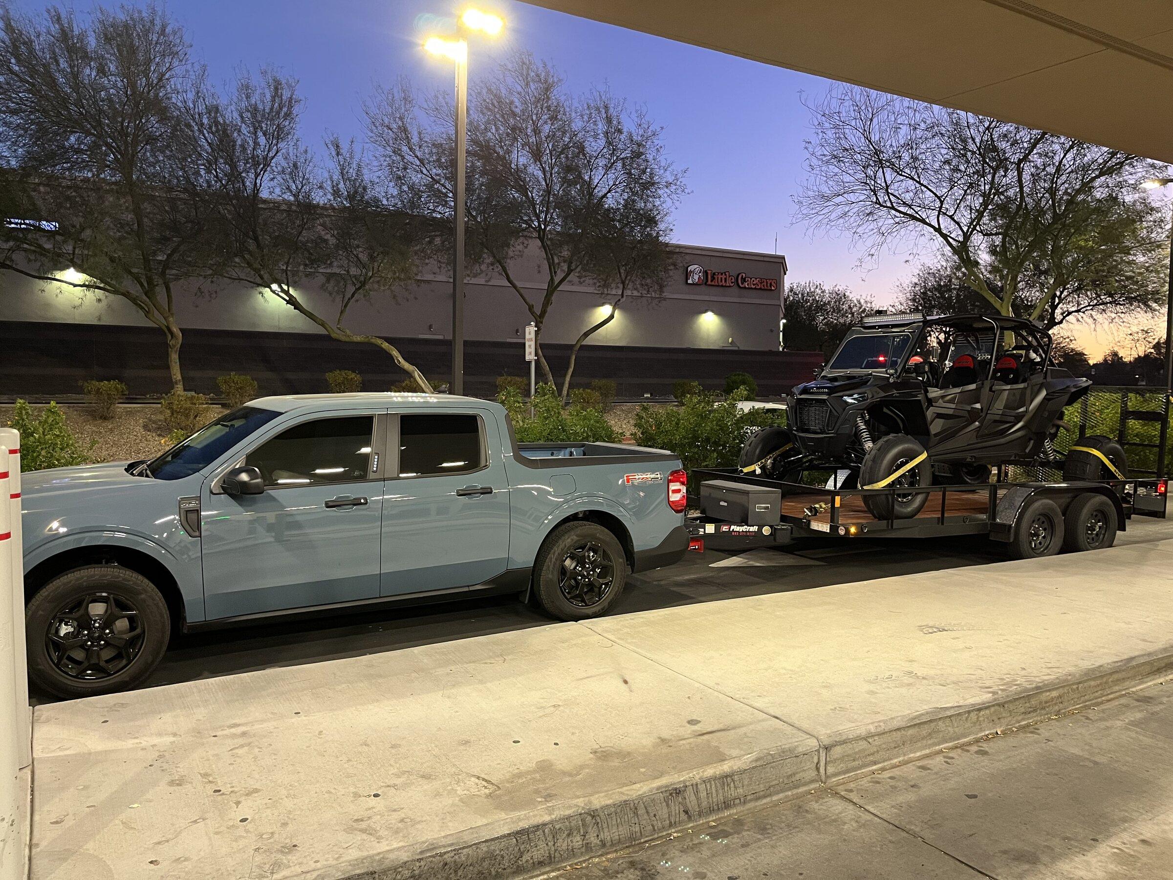 Ford Maverick Nearly Max Towing Weight Results on Maverick With 4K Tow Package F4E1B617-EB08-47DB-AB8F-0ABCFACBC321