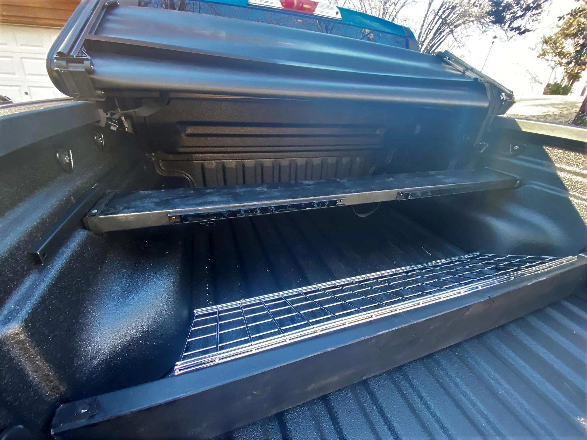 Ford Maverick Flex bed dividers - Any one try bed liner spray on 2x6? IMG_0618