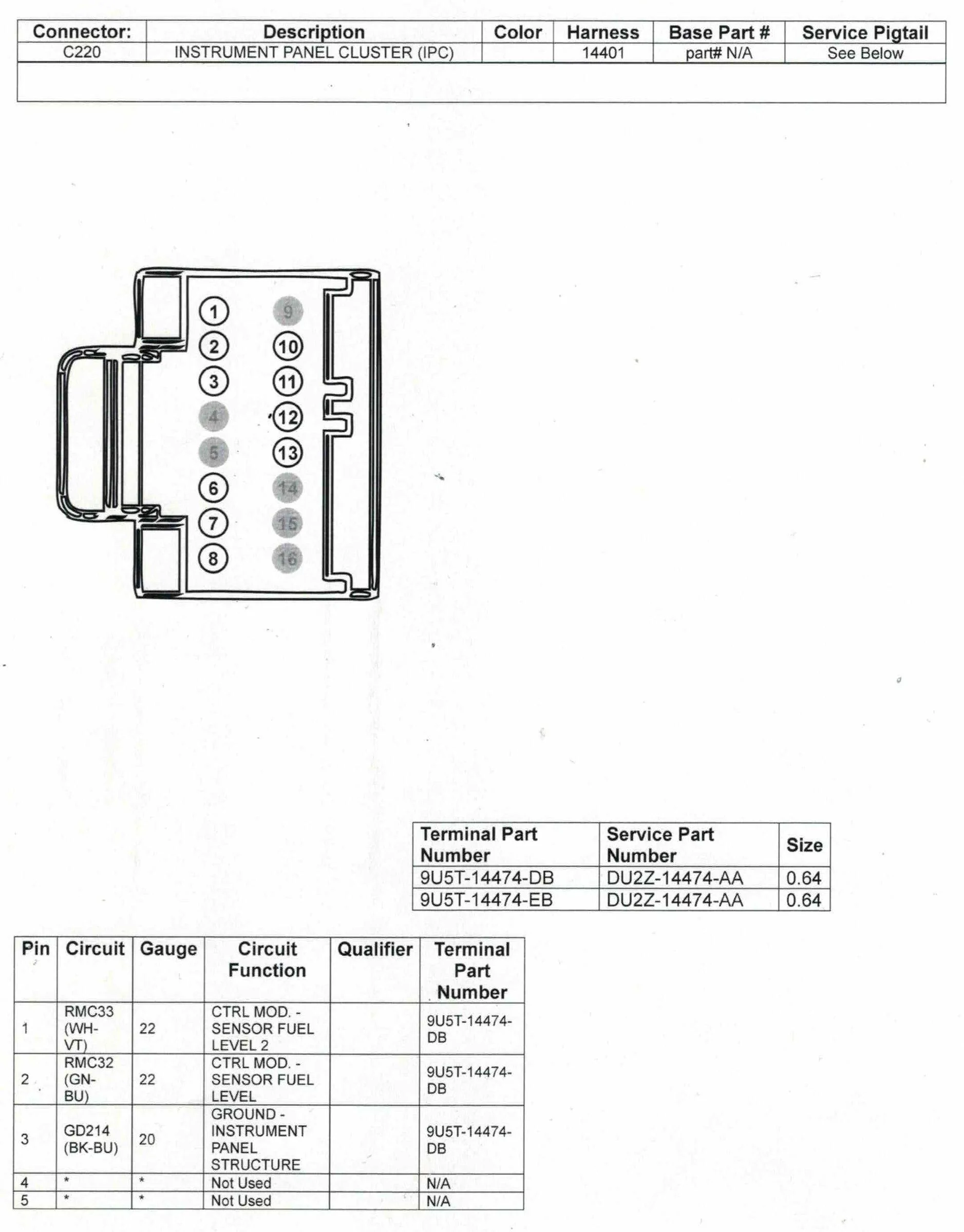 Ford Maverick ForScan Hill Descent Control mod, wiring required ipc_a