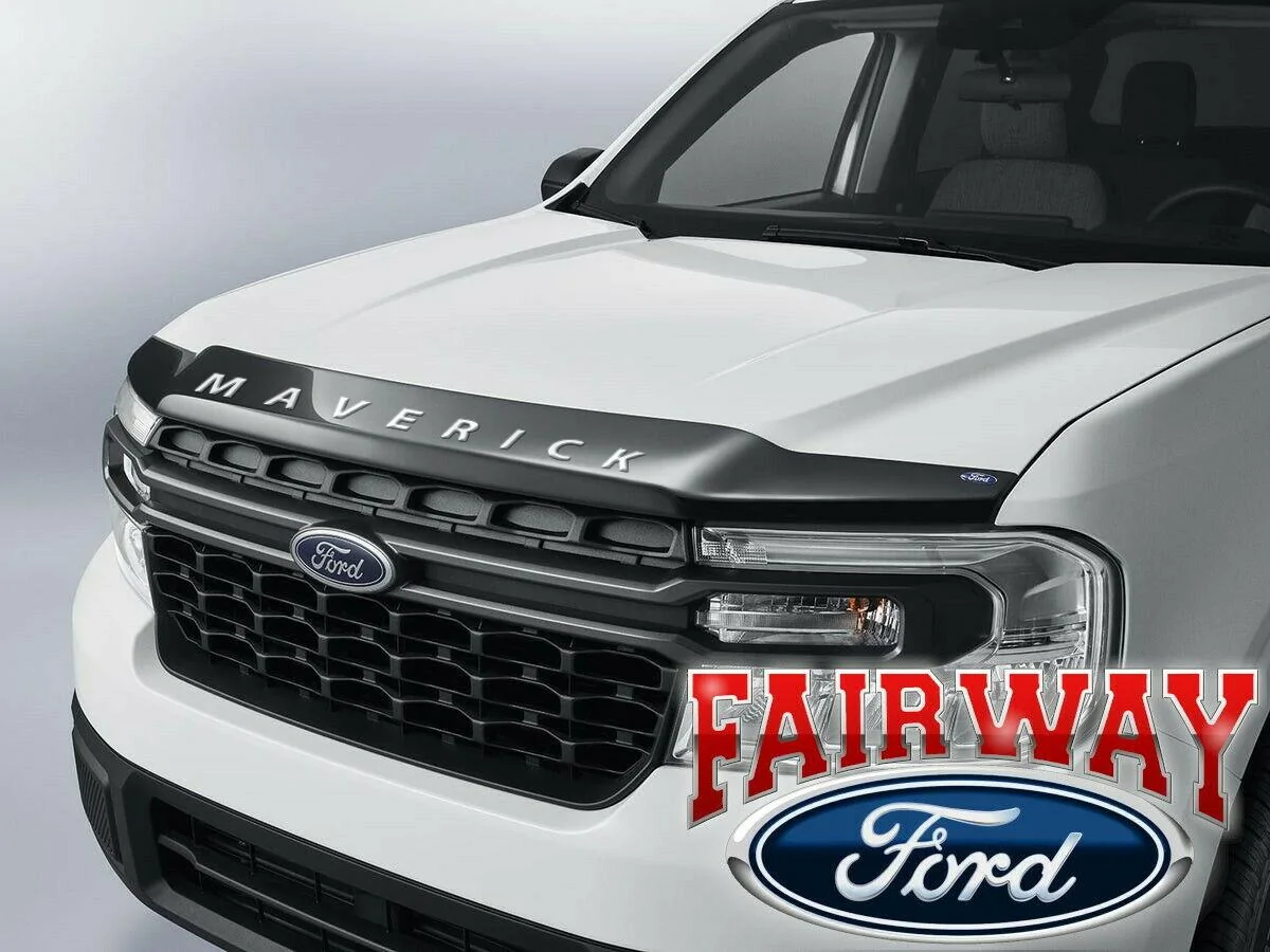 Ford Maverick Hood Lettering on Maverick? mav with white hood lettering on deflector