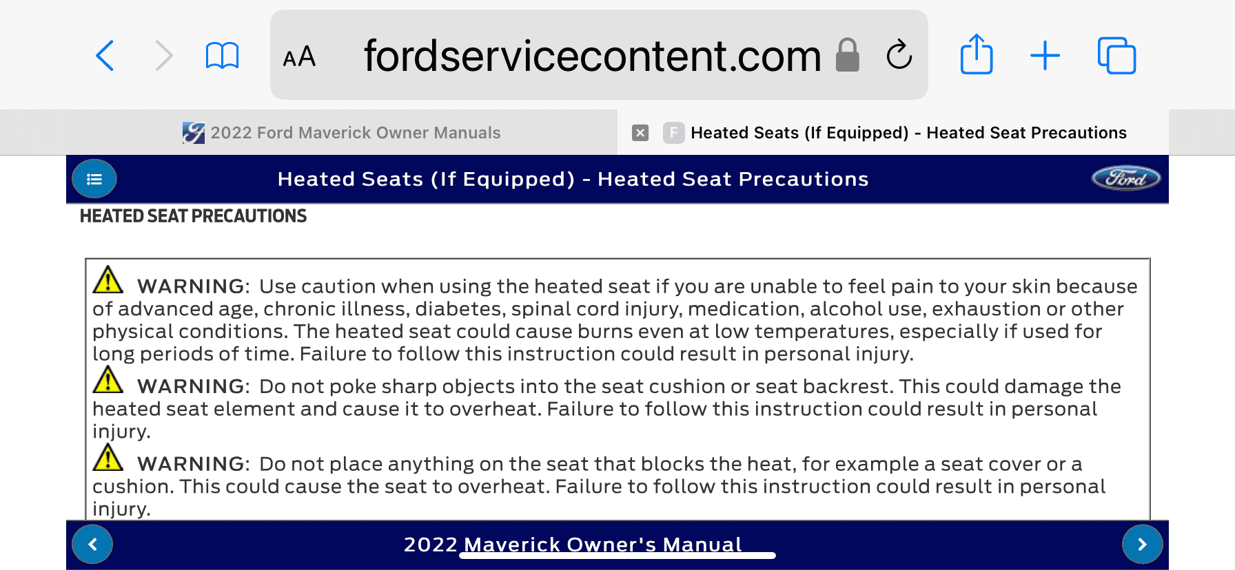 Ford Maverick Covercraft Carhartt seat covers with heated seats 5565AA60-0DB6-4EB7-A46D-FA0CBC25E4F7