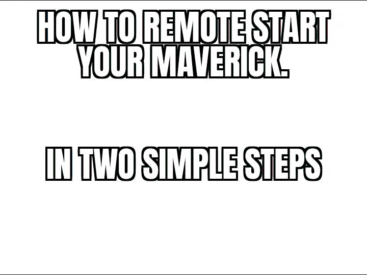 Ford Maverick Another remote start gone wrong, GLOWING CAT GifMeme19364122022022