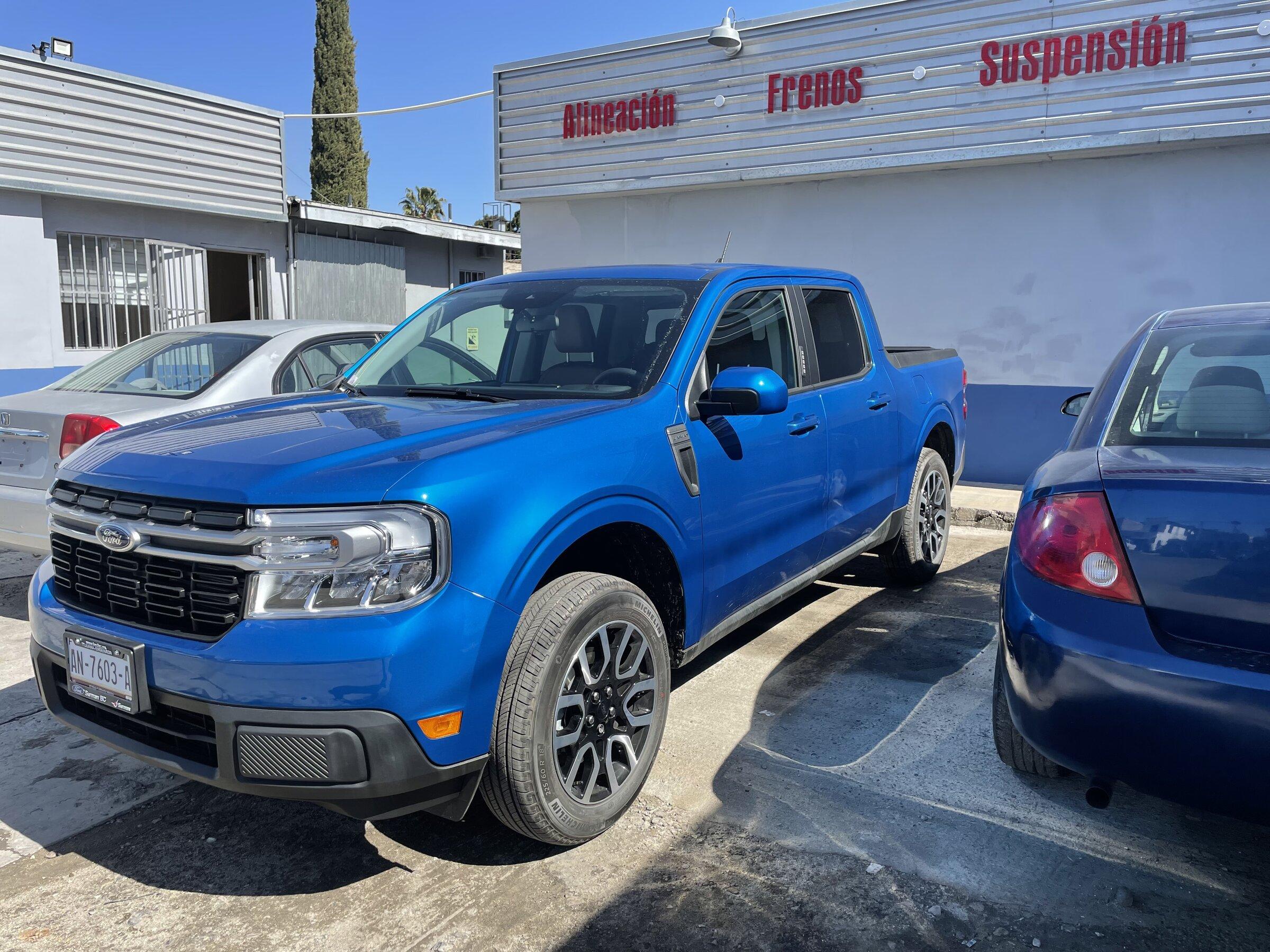 Ford Maverick My Maverick Velocity Blue F67374F6-64B0-4368-B122-04F9274ED955