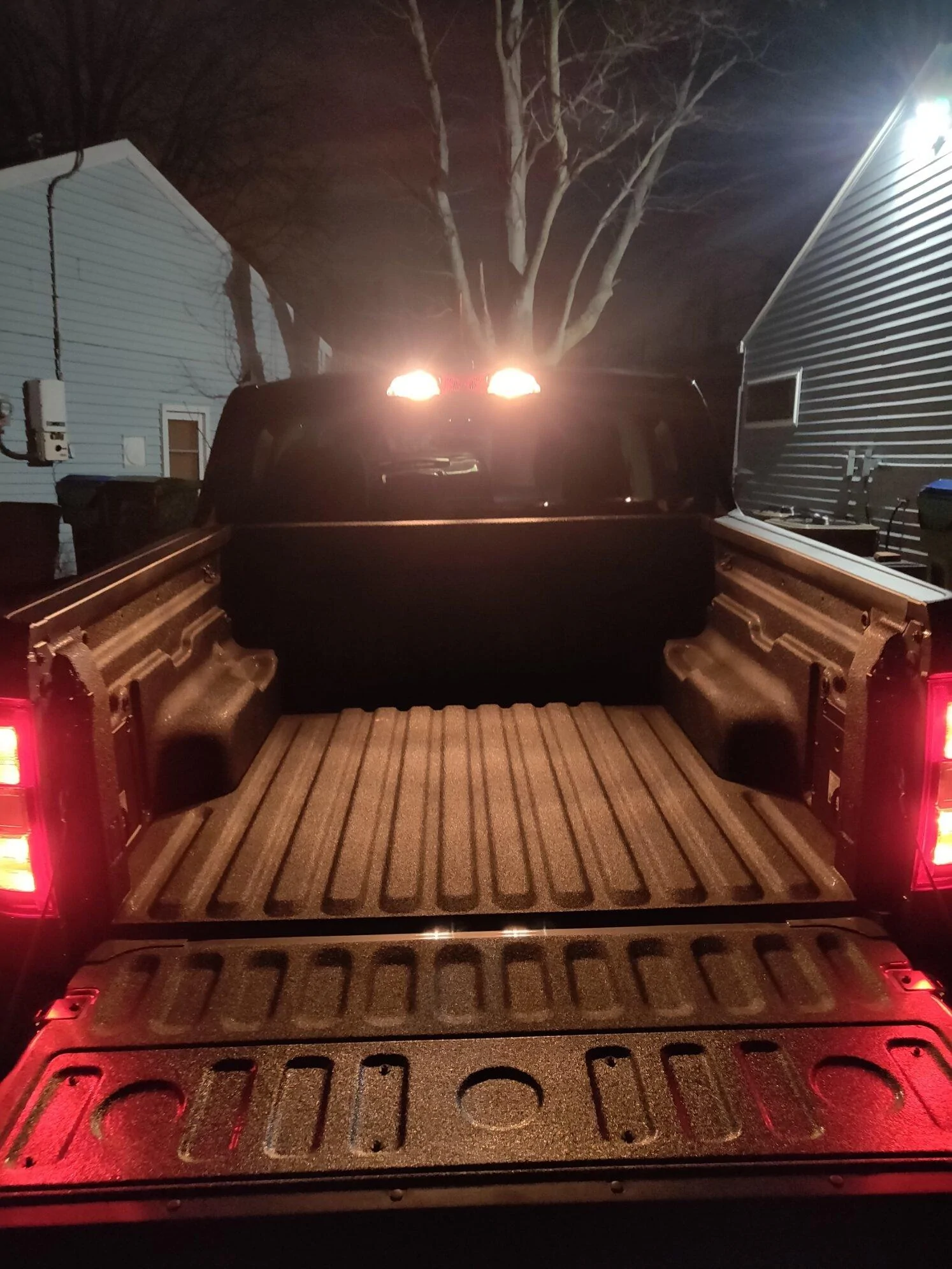 Ford Maverick Tail light changed to LEDs 1645853040539
