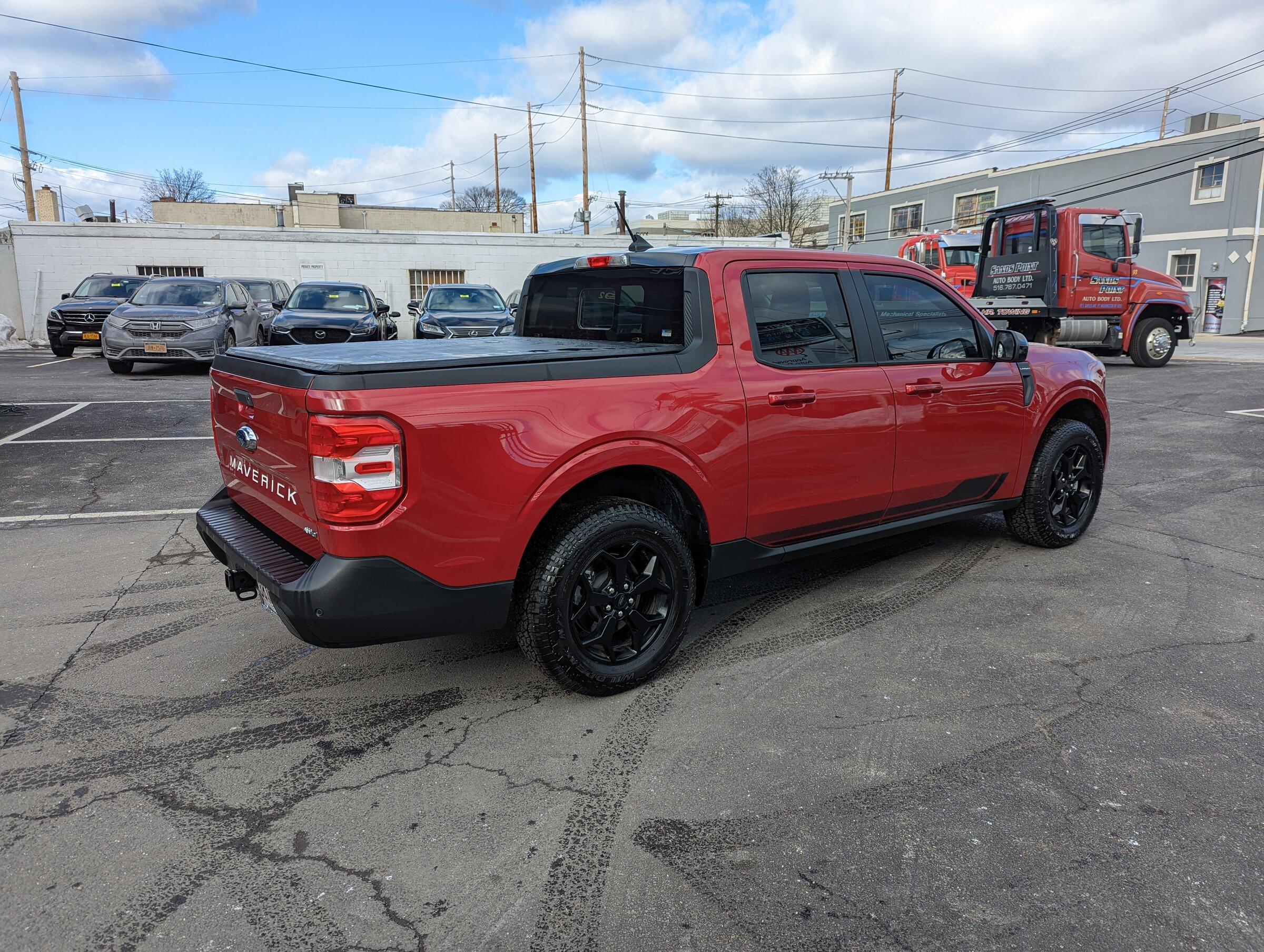 Ford Maverick Hot pepper red not even close to my expectations! PXL_20220205_191318088