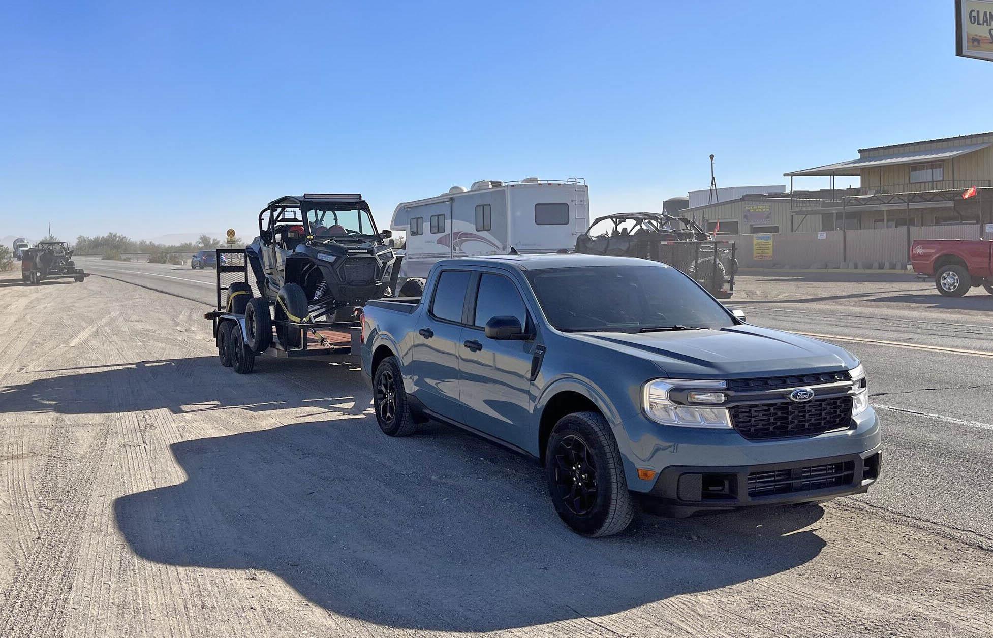 Ford Maverick Nearly Max Towing Weight Results on Maverick With 4K Tow Package 53142C5B-6A67-4F3D-AD2A-E0359F504328