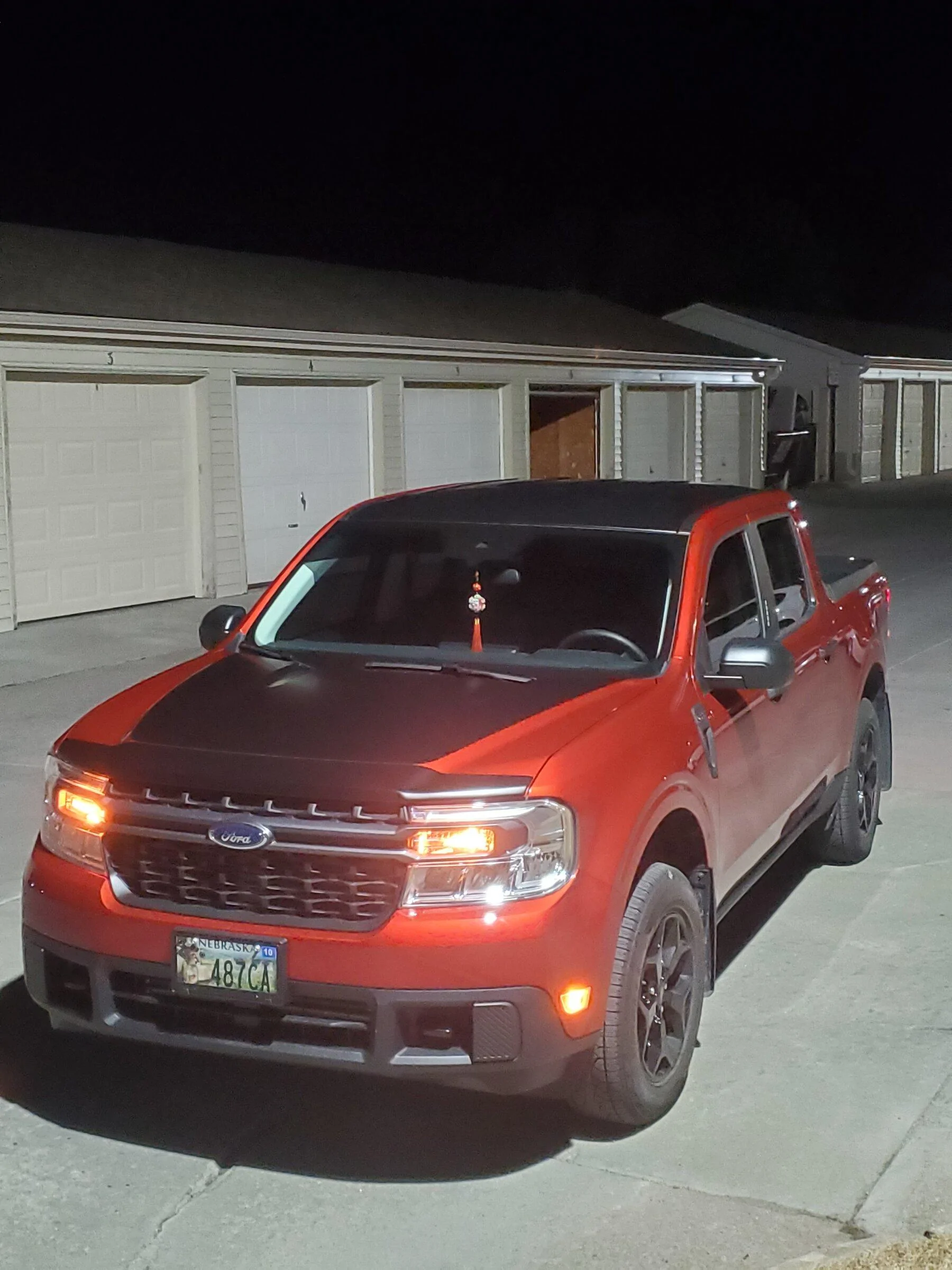 Ford Maverick Hot pepper red not even close to my expectations! 20220226_194349