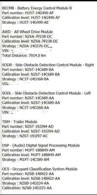 Ford Maverick Modules included with Trim Levels and Options found by FORScan E3CD390E-D3C4-41FC-AD55-AE0AA436B89C