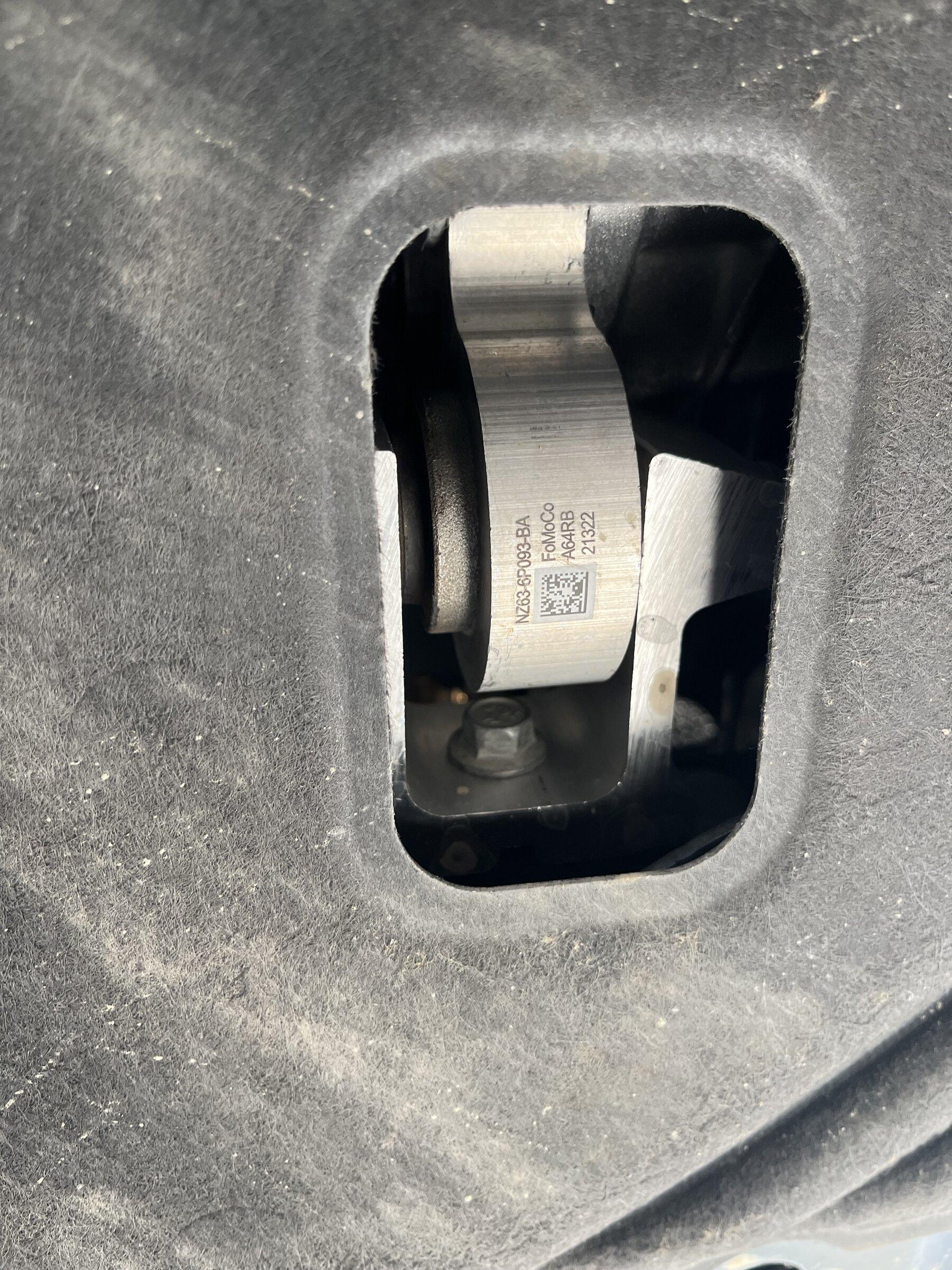 Ford Maverick Oil Change Anyone? Underside opening 2.JPG