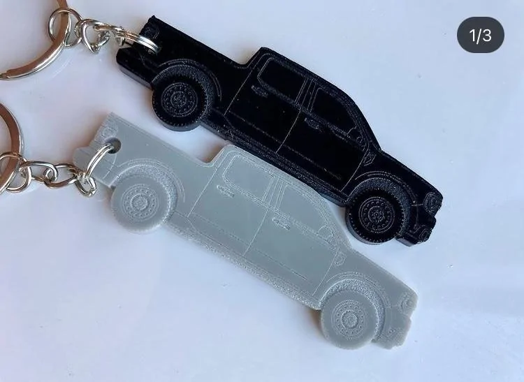 Ford Maverick Maverick Truck shaped keychains IMG_1503