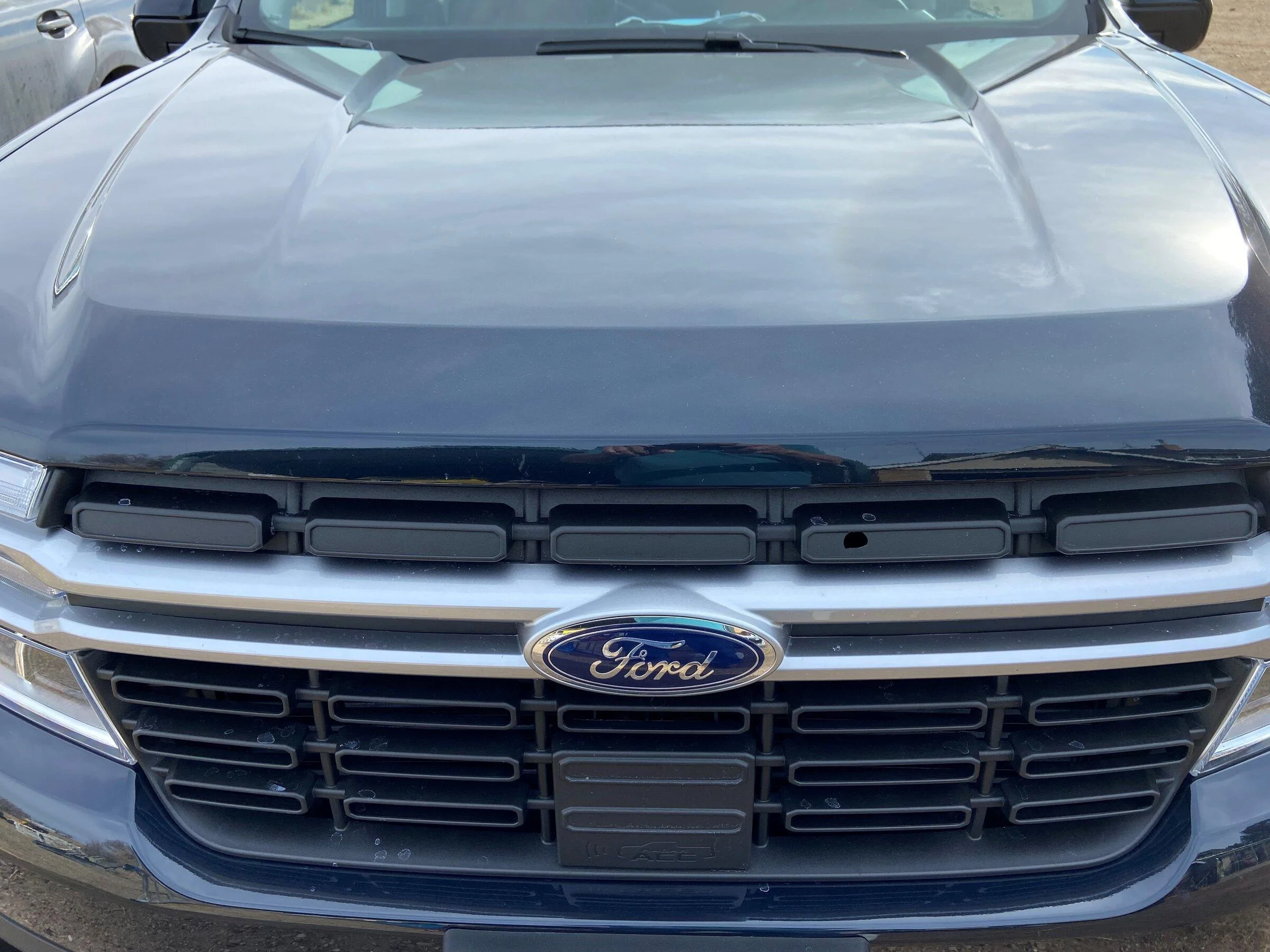 Ford Maverick Broken front grill at 1000 miles grill