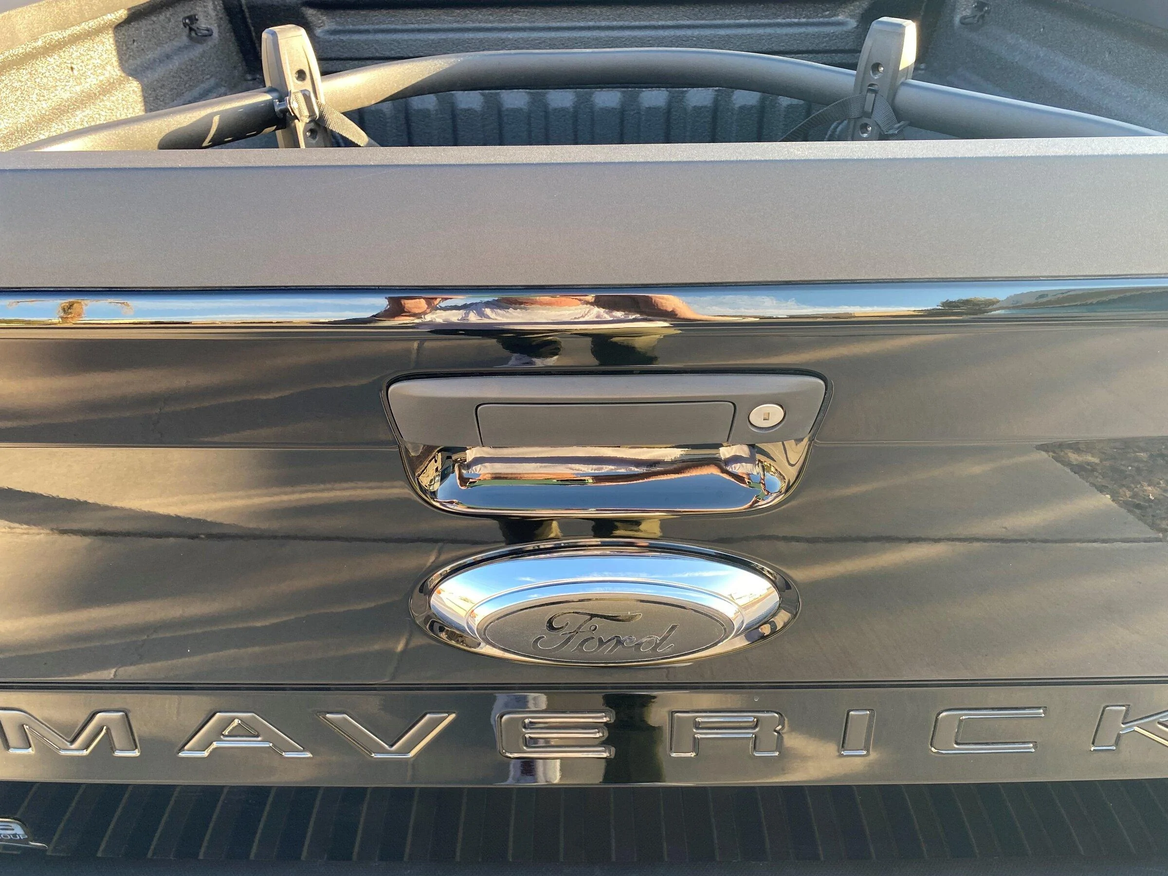 Ford Maverick Putting Stickers on your Truck Mav21