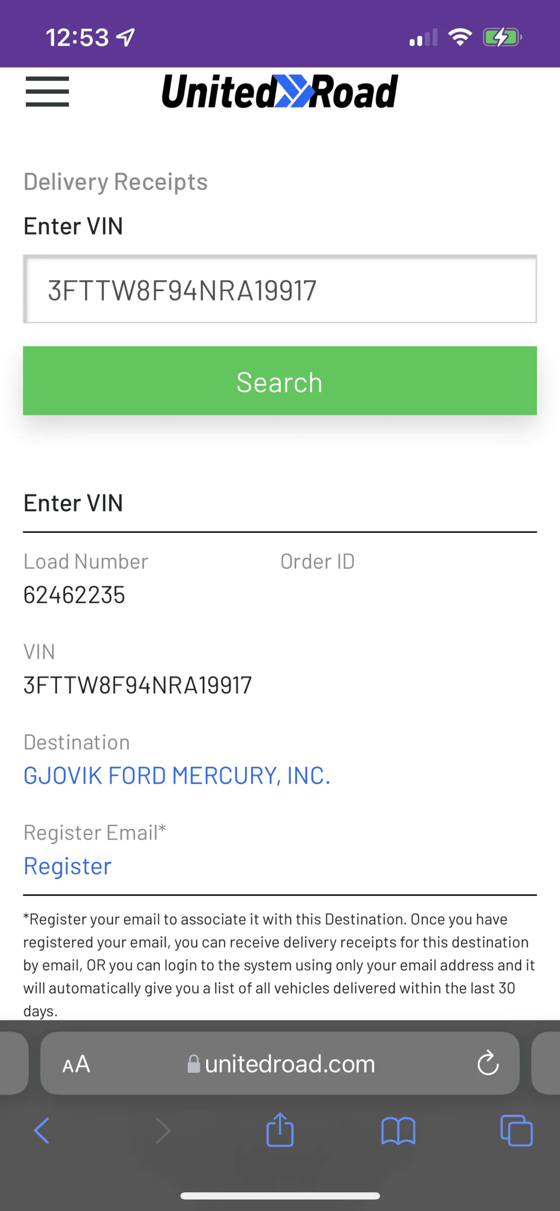 Ford Maverick United Road 84E0F8BD-1841-4144-B2CA-804A1EA957A7