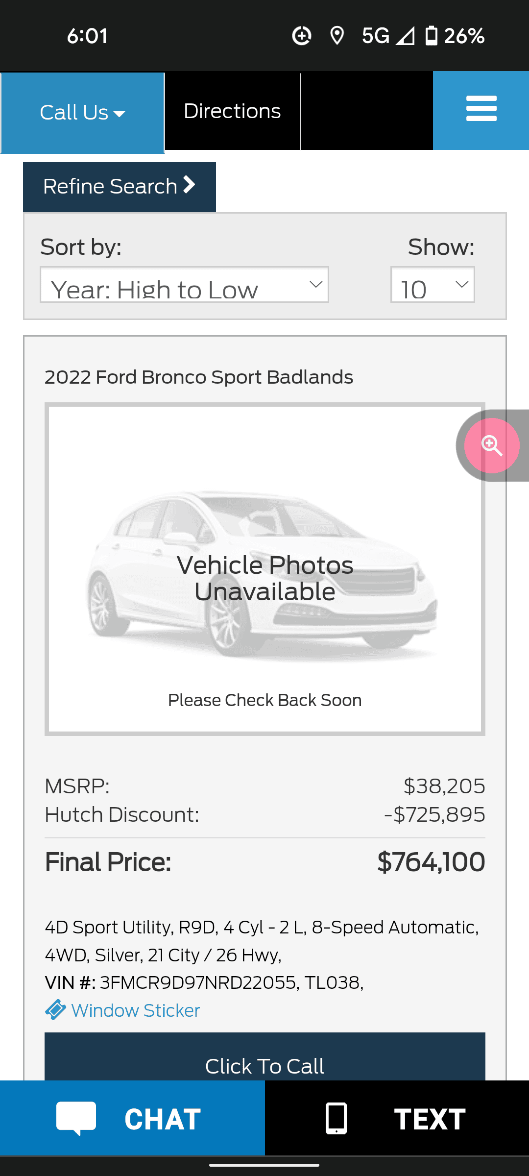 Ford Maverick Markups are getting outta hand. Screenshot_20220301-060113
