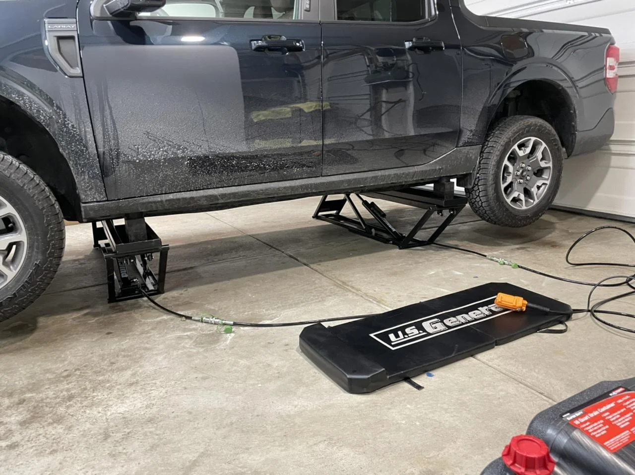 Ford Maverick Jack Points
