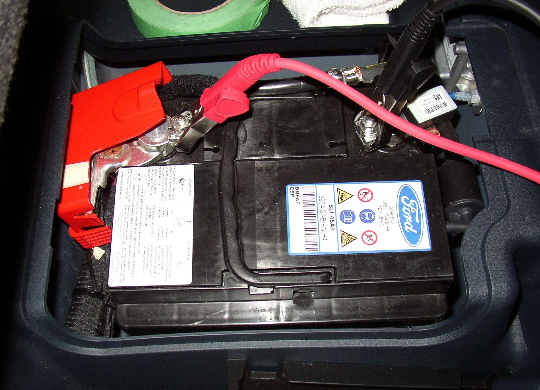 Ford Maverick [UPDATE 3/22/22] Dead Hybrid Maverick at 1 month old after getting "Deep Sleep Mode" messages. [Possibly fixed by software update.] Tester attached to Battery