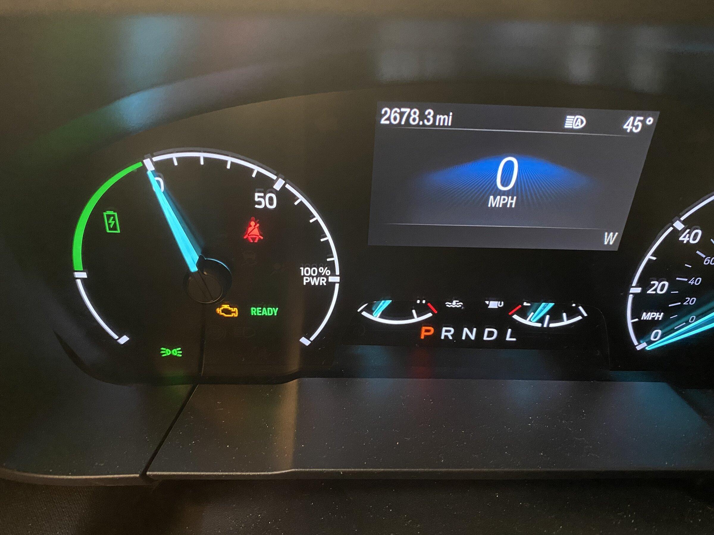 Ford Maverick First check engine @2700 miles 2EAA8E60-C637-421C-98BF-750A769557EA
