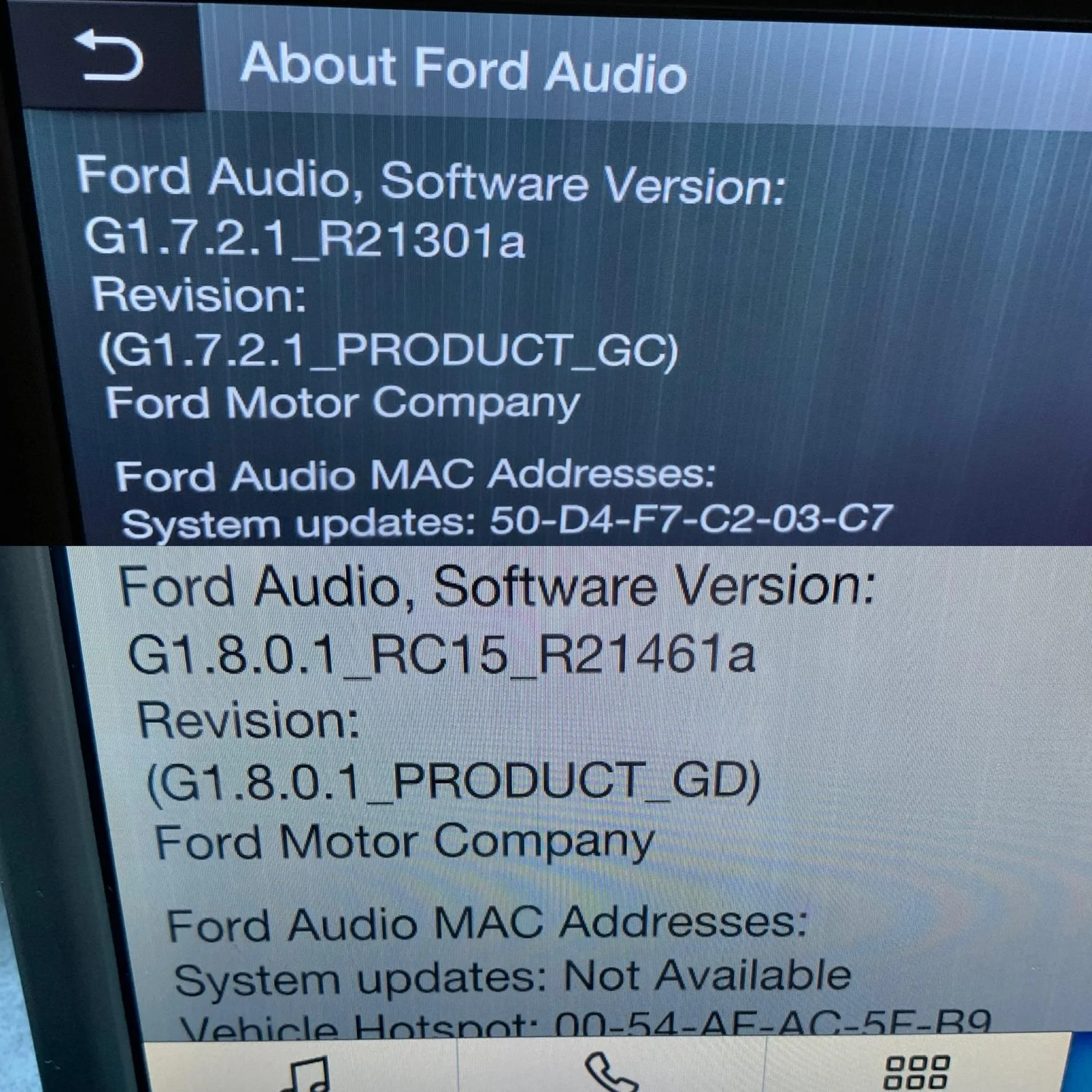 Ford Maverick Radio firmware update! E3403E42-8204-45DA-AB2F-C88727D1A5BB