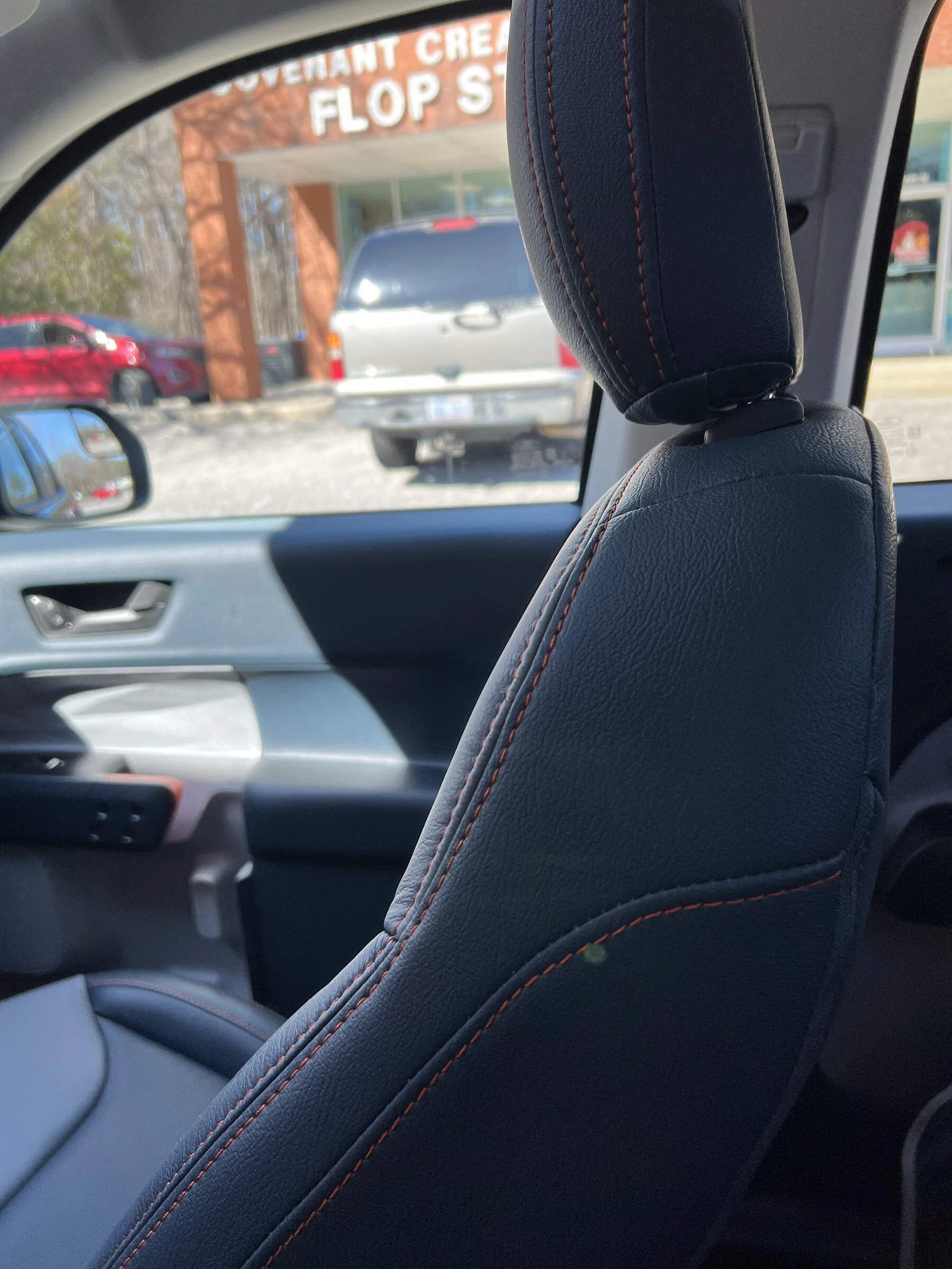 Ford Maverick Katzkin Leather Seat Covers for Maverick C6609399-C841-4C43-9DE9-F7927210BA01