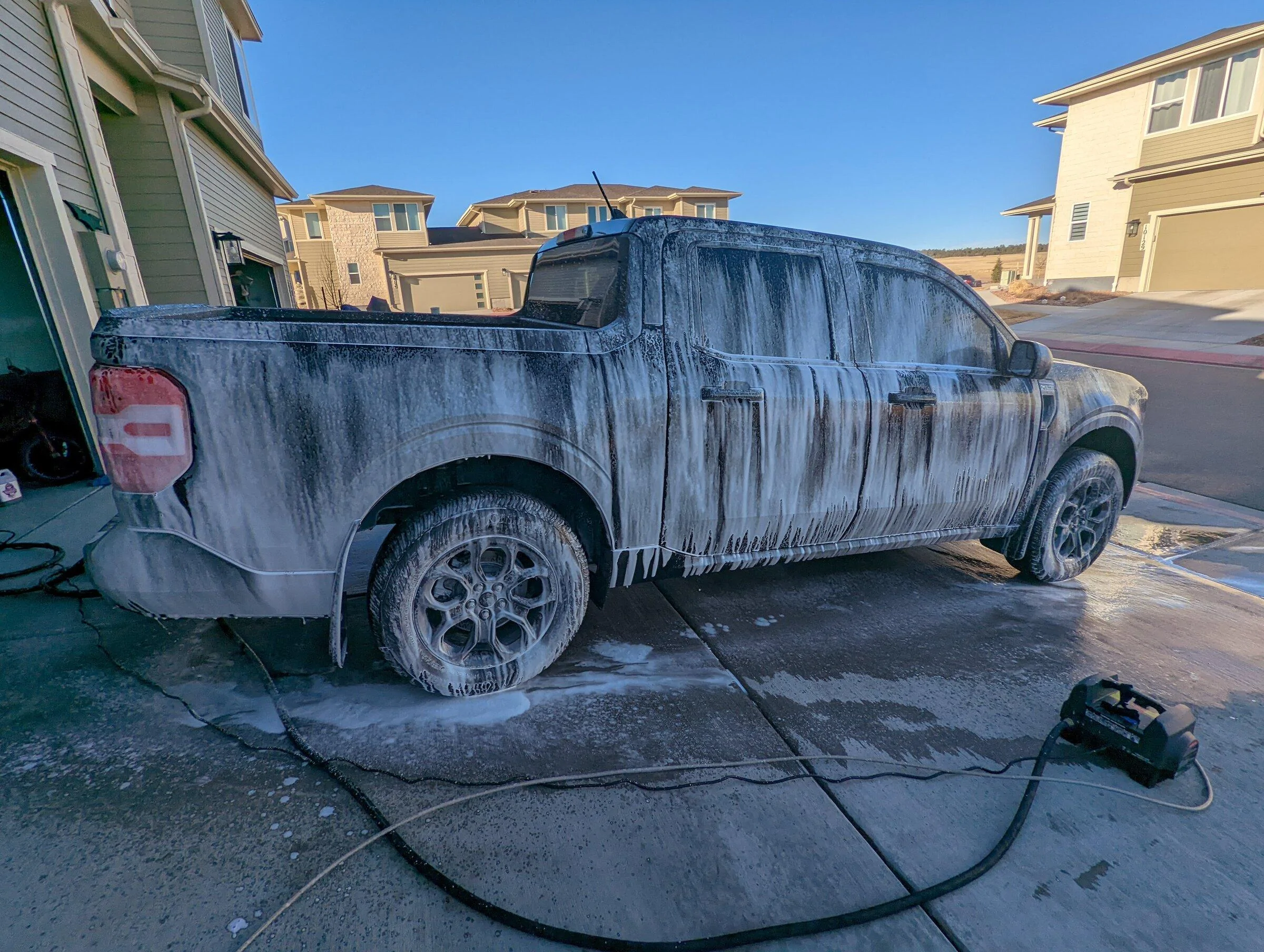 Ford Maverick Scented Snow Foam Bath for The Mav PXL_20220301_231916181