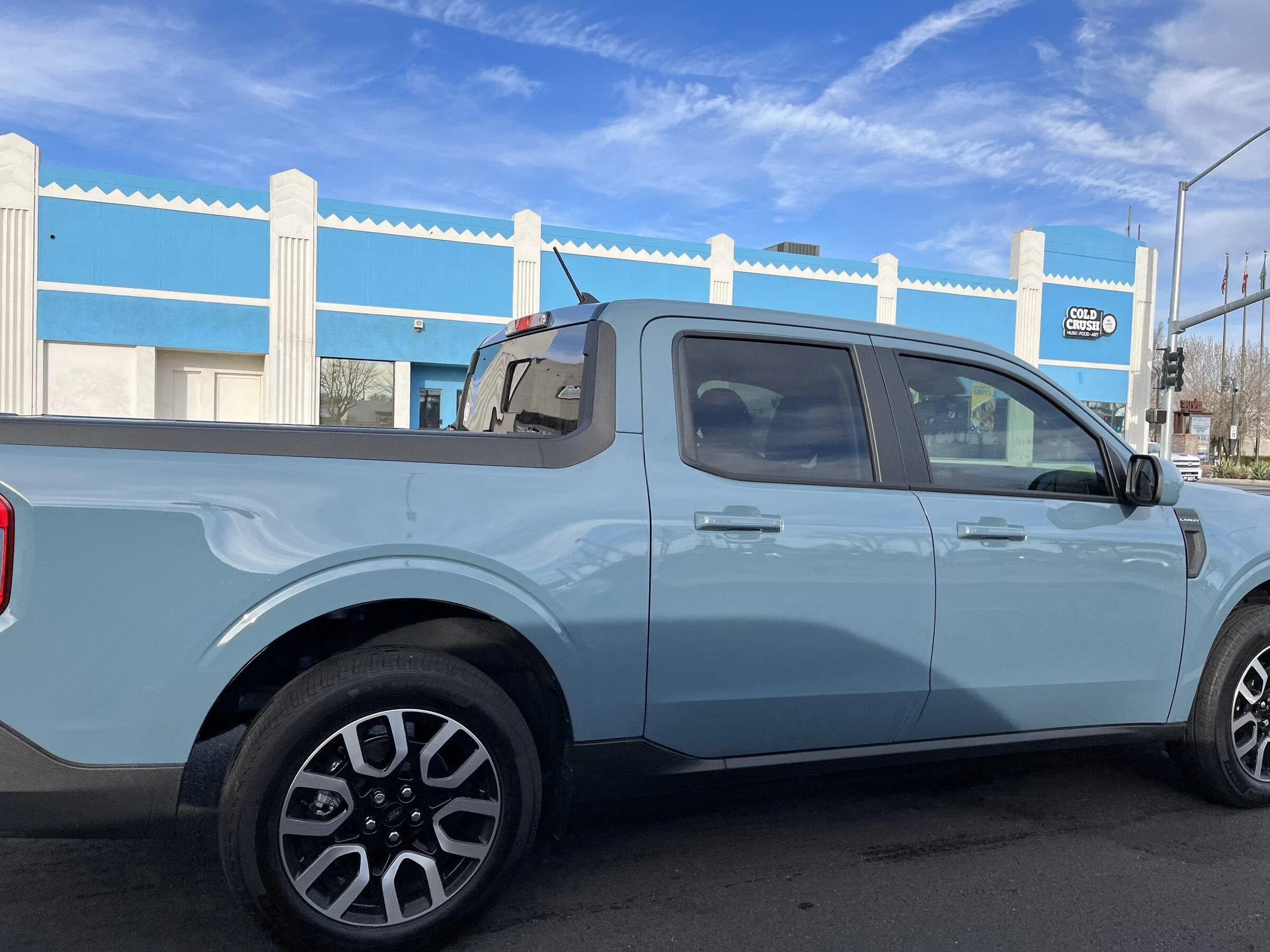 Ford Maverick A51 Hybrid Lariat in the wild: Lancaster, CA B2E86312-D9C3-4FDA-9F86-B6A9324E4094
