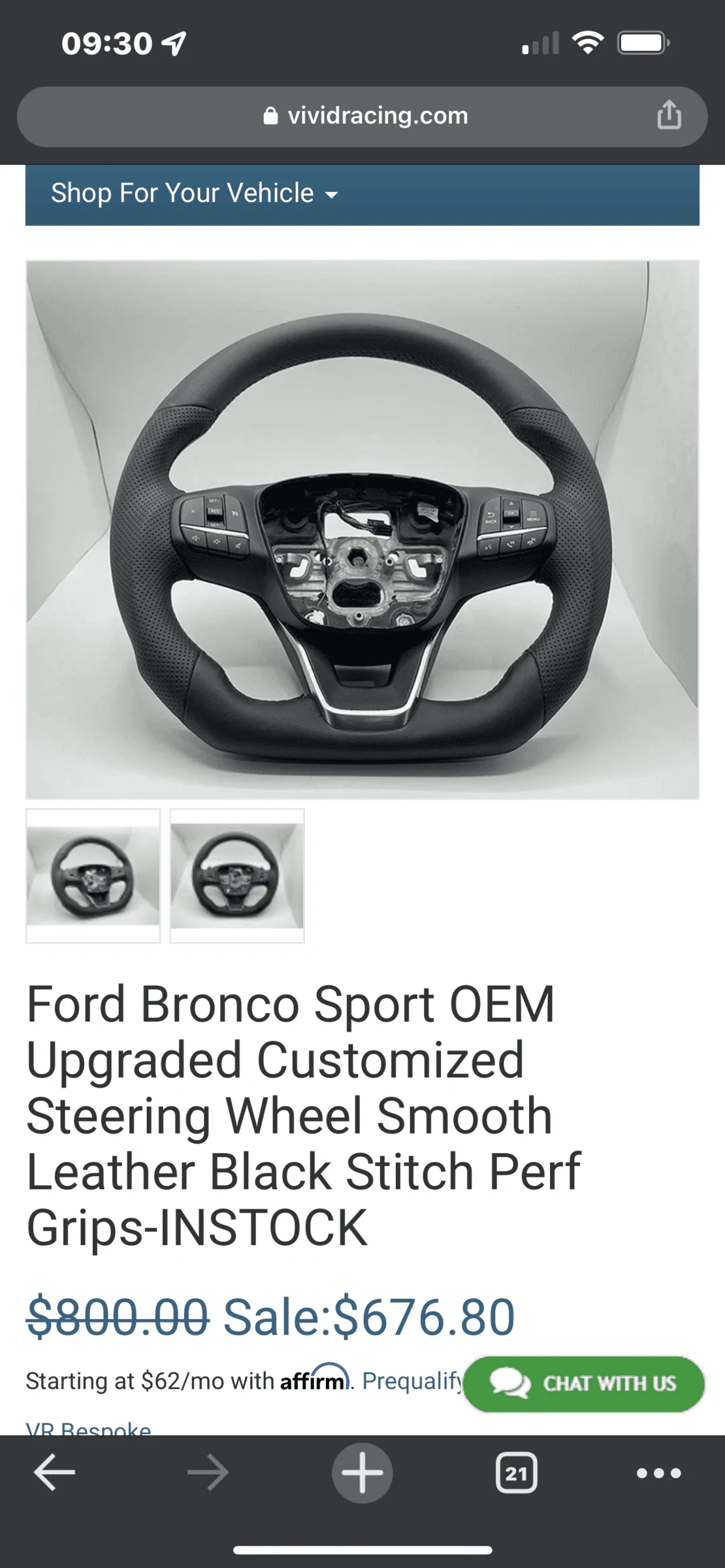 Ford Maverick Anyone tried this steering wheel? BCE83969-BECA-4480-B0A8-BEB0FAFBB833