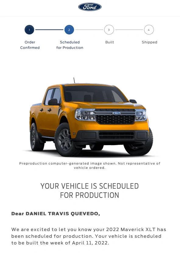 Ford Maverick 📊 Maverick Order Tracking List & Stats [Enter Yours!] Screen Shot 2022-03-03 at 1.38.50 PM